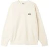 Obey Clothing Established Works Eyes Crew Sweat - Unbleached -FatBuddhaStore Clothing established works eyes crew sweat unbleached p34912 120924 medium