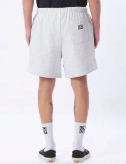 Obey Clothing Established Works Eyes Sweat Short - Ash Grey 3 Obey Clothing Established Works Eyes Sweat Short - Ash Grey -FatBuddhaStore Clothing established works eyes sweat short ash grey p35625 120970 medium
