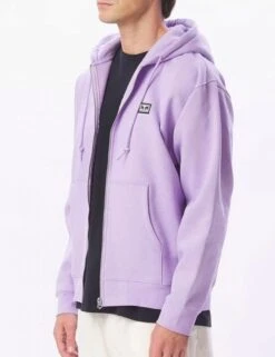 Obey Clothing Established Works Eyes Zip Hood - Digitial Lavender -FatBuddhaStore Clothing established works eyes zip hood digitial lavender p35620 120893 medium