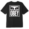 Obey Clothing Eyes Icon 2 Classic Tee - Off Black -FatBuddhaStore Clothing eyes icon 2 classic tee off black p32672 120843 medium