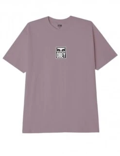 Obey Clothing Eyes Icon 3 Tee - Lilac Chalk