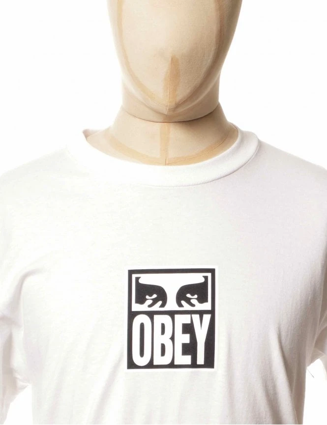 Eyes Icon 3 Tee - White Obey Clothing Eyes Icon 3 Tee - White -FatBuddhaStore Clothing eyes icon 3 tee white p30406 103998 medium