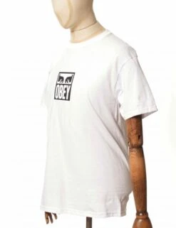 Obey Clothing Eyes Icon 3 Tee - White -FatBuddhaStore Clothing eyes icon 3 tee white p30406 103999 medium