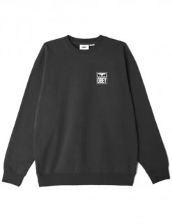 Obey Clothing Eyes Icon Crew Sweat - Black