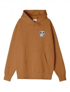 Obey Clothing Eyes Icon Hooded Sweat - Brown Sugar