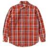 Nudie Jeans Filip Basket Plaid Shirt - Red Poppy