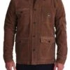 Salty Crew Finback Corduroy Chore Coat - Earth