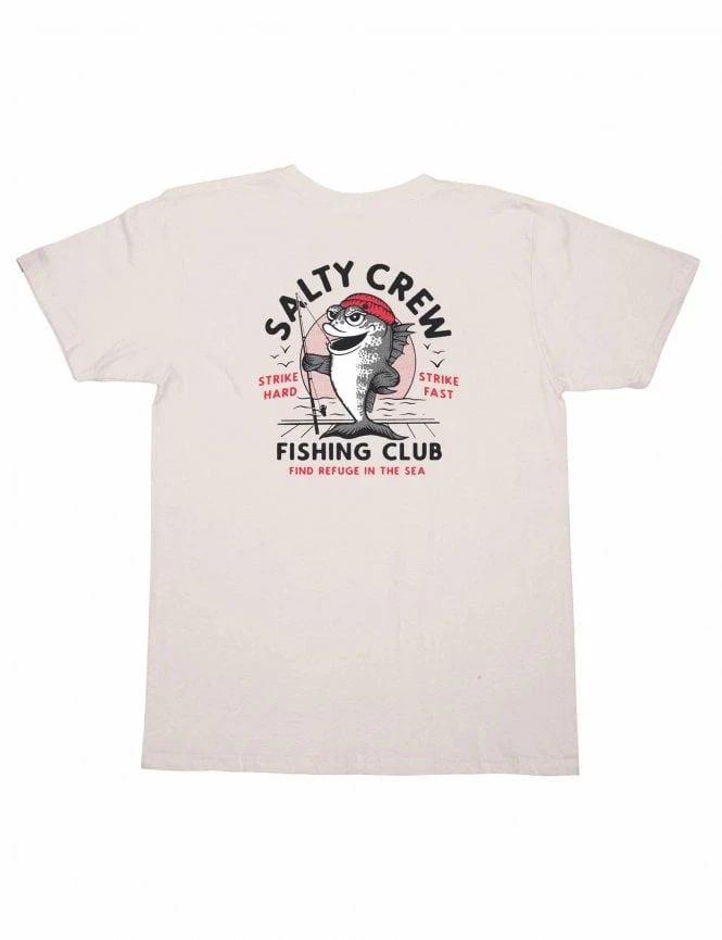 Fishing Club Tee - White Salty Crew Fishing Club Tee - White -FatBuddhaStore Clothing fishing club tee white p34337 115340 medium
