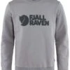Fjallraven Logo Crew Sweat - Flint Grey -FatBuddhaStore Clothing fjallraven logo crew sweat flint grey p33153 118254 medium