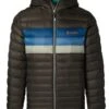 Cotopaxi Fuego Down Hooded Jacket - Iron Stripes