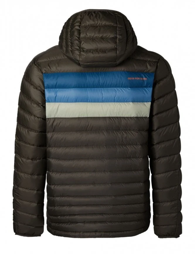 Fuego Down Hooded Jacket - Iron Stripes Cotopaxi Fuego Down Hooded Jacket - Iron Stripes -FatBuddhaStore Clothing fuego down hooded jacket iron stripes p29911 105473 medium