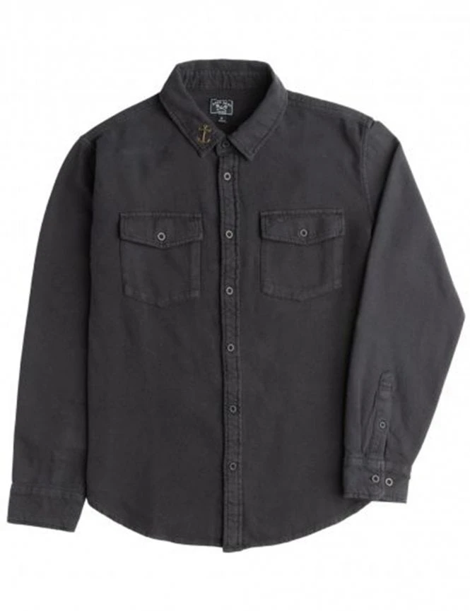 Go To Flannel Shirt - Black Go To Flannel Shirt - Black -FatBuddhaStore Clothing go to flannel shirt black p35991 121608 medium