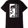 Obey Clothing Half Face Icon Classic Tee - Black -FatBuddhaStore Clothing half face icon classic tee black p34892 120619 medium