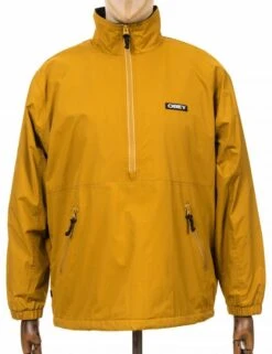 Obey Clothing Hard Work Pullover Jacket - Yellow