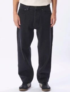 Obey Clothing Hardwork Denim Pant - Faded Black -FatBuddhaStore Clothing hardwork denim pant faded black p35638 121058 medium