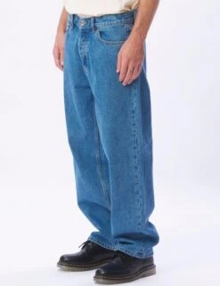 Obey Clothing Hardwork Denim Pant - Light Indigo -FatBuddhaStore Clothing hardwork denim pant light indigo p35637 121060 medium