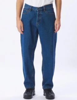 Obey Clothing Hardwork Denim Pant - Stonewash Indigo 4 Obey Clothing Hardwork Denim Pant - Stonewash Indigo -FatBuddhaStore Clothing hardwork denim pant stonewash indigo p35636 121064 medium