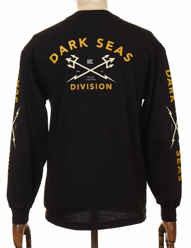 Headmaster Long Sleeve Tee - Black Headmaster Long Sleeve Tee - Black -FatBuddhaStore Clothing headmaster long sleeve tee black p29621 101918 medium