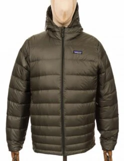 Patagonia Hi-Loft Down Hooded Jacket - Industrial Green