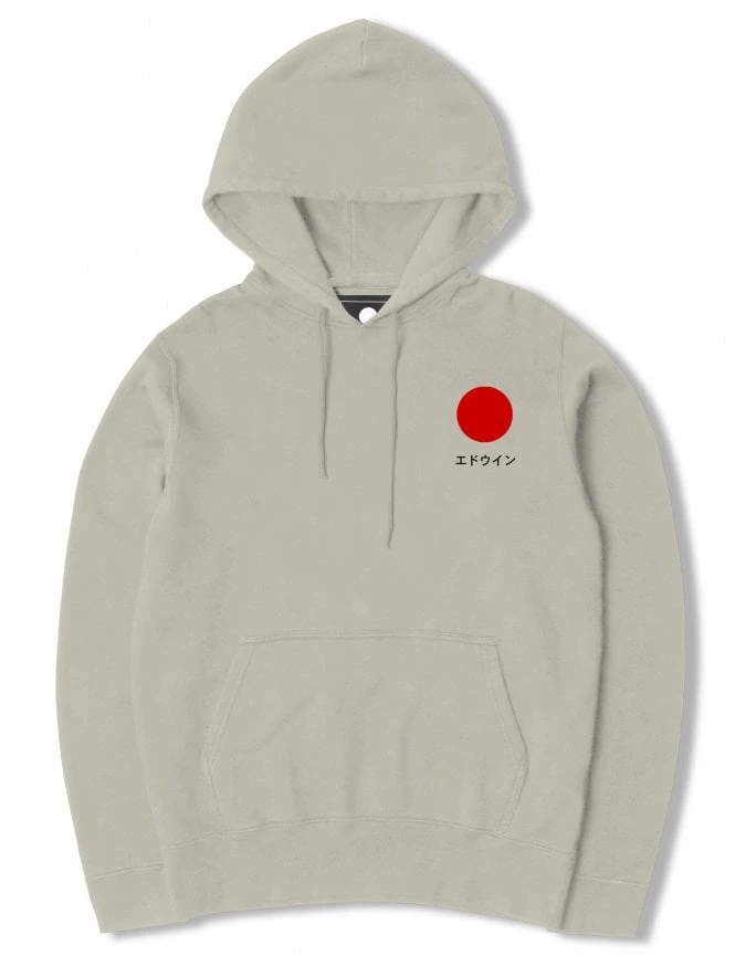 Japanese Sun Hooded Sweat - Pelican Japanese Sun Hooded Sweat - Pelican -FatBuddhaStore Clothing japanese sun hooded sweat pelican p31337 107336 medium