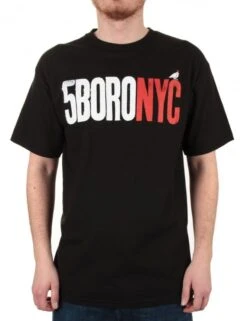 Best Seller 1 Letterpress Logo Tee - Blk/Red