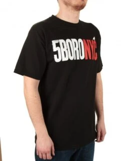 Letterpress Logo Tee - Blk/Red -FatBuddhaStore Clothing letterpress logo tee blk red p10124 37741 medium