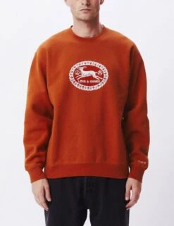 Obey Clothing Love & Chaos Crew Sweat - Ginger 3 Obey Clothing Love & Chaos Crew Sweat - Ginger -FatBuddhaStore Clothing love chaos crew sweat ginger p30672 105556 medium