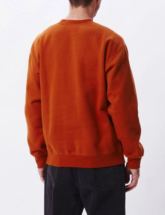 Love & Chaos Crew Sweat - Ginger Obey Clothing Love & Chaos Crew Sweat - Ginger -FatBuddhaStore Clothing love chaos crew sweat ginger p30672 105558 medium
