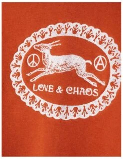 Obey Clothing Love & Chaos Crew Sweat - Ginger 6 Obey Clothing Love & Chaos Crew Sweat - Ginger -FatBuddhaStore Clothing love chaos crew sweat ginger p30672 105559 medium