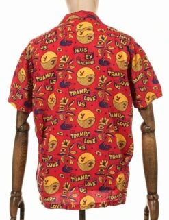 Deus Ex Machina Love Tramp Shirt - Red Molten 3 Deus Ex Machina Love Tramp Shirt - Red Molten -FatBuddhaStore Clothing love tramp shirt red molten p26232 91617 medium