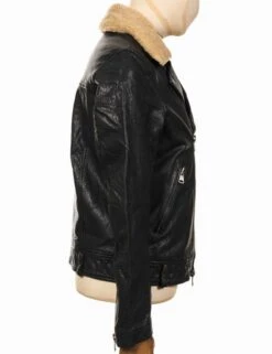 Deus Ex Machina Nail Leather Jacket - Black -FatBuddhaStore Clothing nail leather jacket black p24722 89591 medium