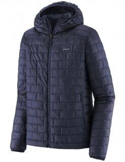 Patagonia Nano Puff Hooded Jacket - Classic Navy
