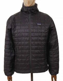 Patagonia Nano Puff Hooded Jacket - Forge Grey -FatBuddhaStore Clothing nano puff hooded jacket forge grey p28288 97990 medium