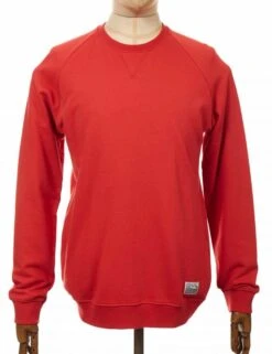 Nias Organic Crew Sweat - Grenadine