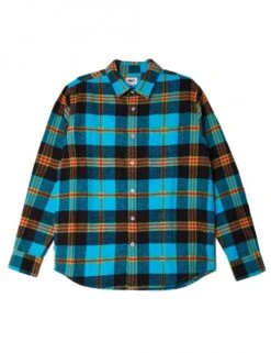 Obey Clothing Orchard Shirt - Aqua Multi