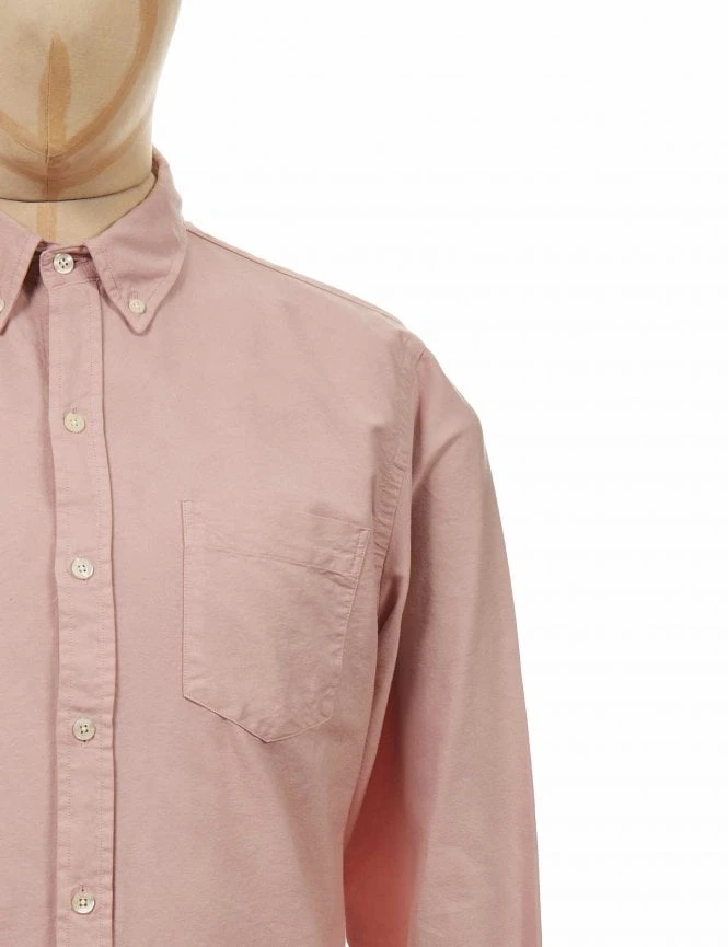 Organic Button Down Shirt - Faded Pink Colorful Standard Organic Button Down Shirt - Faded Pink -FatBuddhaStore Clothing organic button down shirt faded pink p29034 100391 medium