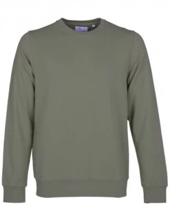 Colorful Standard Organic Cotton Crew Sweat - Dusty Olive