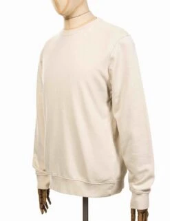 Colorful Standard Organic Cotton Crew Sweat - Ivory White 5 Colorful Standard Organic Cotton Crew Sweat - Ivory White -FatBuddhaStore Clothing organic cotton crew sweat ivory white p25403 89618 medium