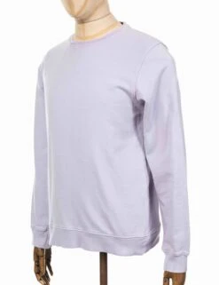 Colorful Standard Organic Cotton Crew Sweat - Soft Lavender -FatBuddhaStore Clothing organic cotton crew sweat soft lavender p18510 72330 medium