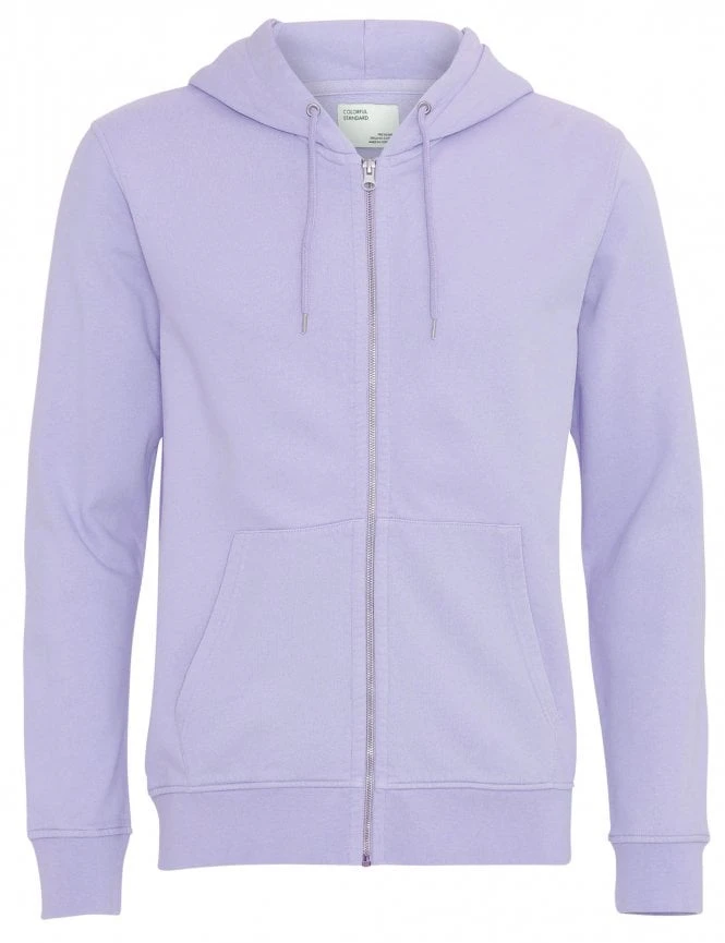 Organic Cotton Hooded Jacket - Soft Lavender Colorful Standard Organic Cotton Hooded Jacket - Soft Lavender -FatBuddhaStore Clothing organic cotton hooded jacket soft lavender p18516 117850 medium