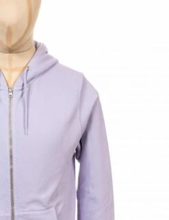Colorful Standard Organic Cotton Hooded Jacket - Soft Lavender 4 Colorful Standard Organic Cotton Hooded Jacket - Soft Lavender -FatBuddhaStore Clothing organic cotton hooded jacket soft lavender p18516 85208 medium