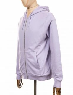 Colorful Standard Organic Cotton Hooded Jacket - Soft Lavender 5 Colorful Standard Organic Cotton Hooded Jacket - Soft Lavender -FatBuddhaStore Clothing organic cotton hooded jacket soft lavender p18516 85209 medium