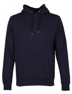 Colorful Standard Organic Cotton Hooded Sweat - Deep Black