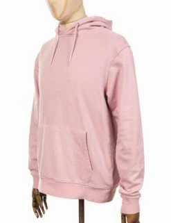 Colorful Standard Organic Cotton Hooded Sweat - Faded Pink -FatBuddhaStore Clothing organic cotton hooded sweat faded pink p18515 72360 medium