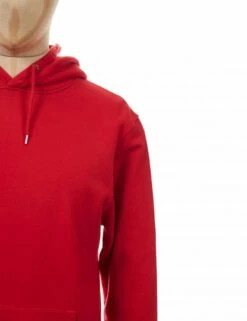 Colorful Standard Organic Cotton Hooded Sweat - Scarlet Red -FatBuddhaStore Clothing organic cotton hooded sweat scarlet red p29027 100244 medium