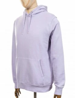 Colorful Standard Organic Cotton Hooded Sweat - Soft Lavender -FatBuddhaStore Clothing organic cotton hooded sweat soft lavender p18514 76511 medium