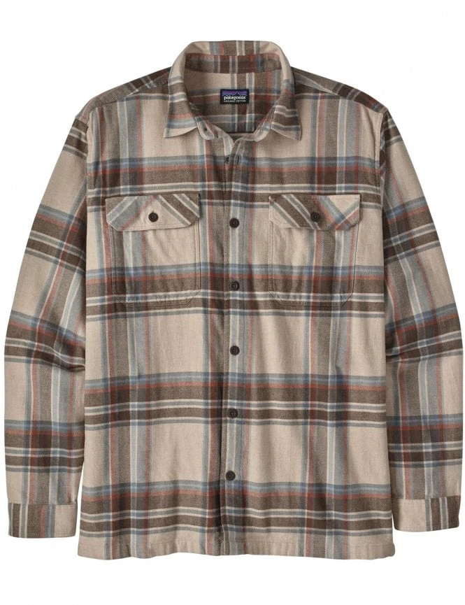 Organic Cotton Midweight Fjord Flannel Shirt - Edge: Nautilus Tan Patagonia Organic Cotton Midweight Fjord Flannel Shirt - Edge: Nautilus Tan -FatBuddhaStore Clothing organic cotton midweight fjord flannel shirt edge nautilus tan p30336 109256 medium