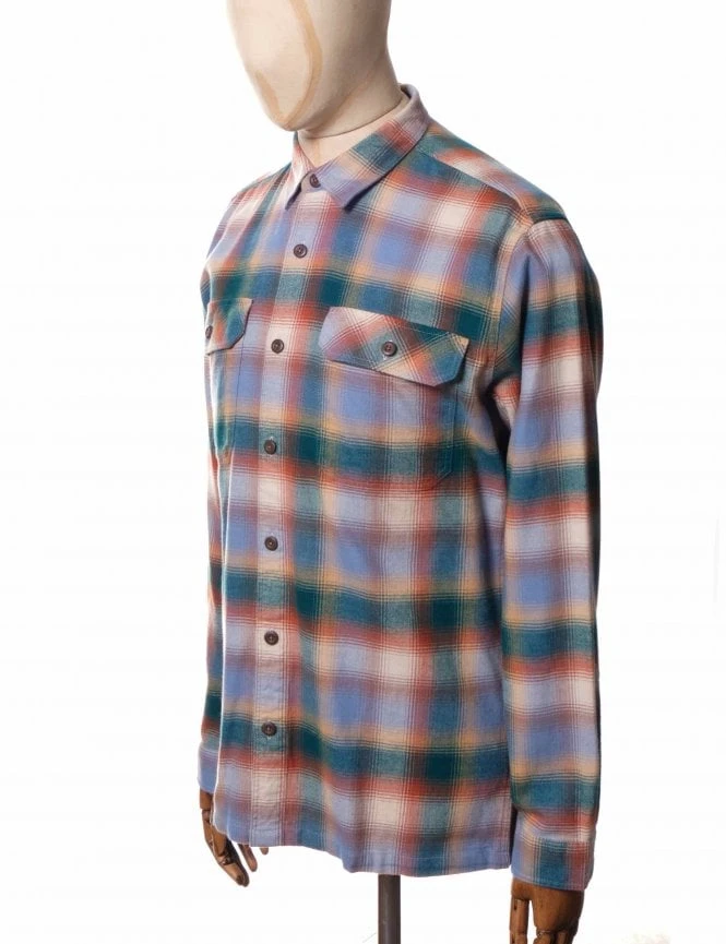 Organic Cotton Midweight Fjord Flannel Shirt - Northern Lights Plaid: Dk Bor Patagonia Organic Cotton Midweight Fjord Flannel Shirt - Northern Lights Plaid: Dk Bor -FatBuddhaStore Clothing organic cotton midweight fjord flannel shirt northern lights plaid dk bor p30337 103564 medium