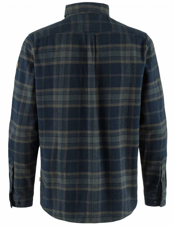 Ovik Twill Shirt - Dark Navy/Basalt Fjallraven Ovik Twill Shirt - Dark Navy/Basalt -FatBuddhaStore Clothing ovik twill shirt dark navy basalt p36296 122706 medium