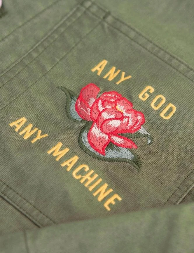 P-41 Overshirt - Olive Drab Deus Ex Machina P-41 Overshirt - Olive Drab -FatBuddhaStore Clothing p 41 overshirt olive drab p30963 106743 medium